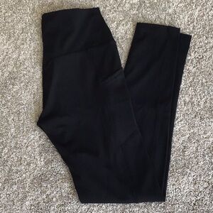 ZENANA BLACK LEGGINGS WITH POCKETS- MEDIUM NWOT